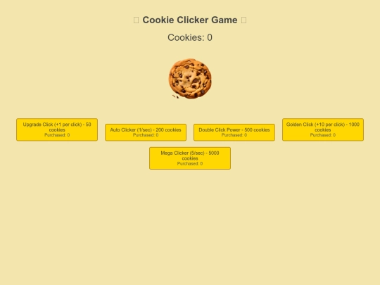 Screwing around/Cookieclicker screenshot