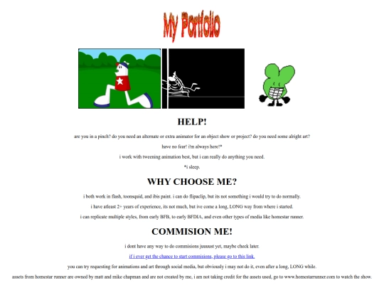 portfolio screenshot