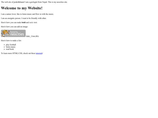 index screenshot
