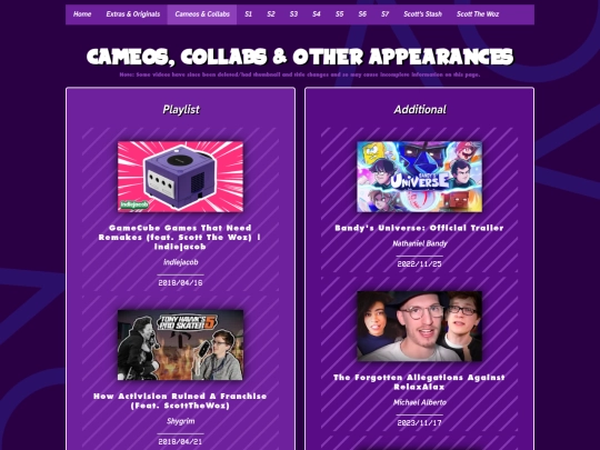 cameos screenshot