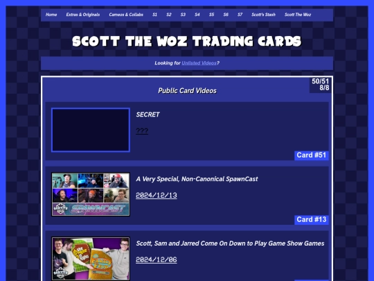 cards screenshot