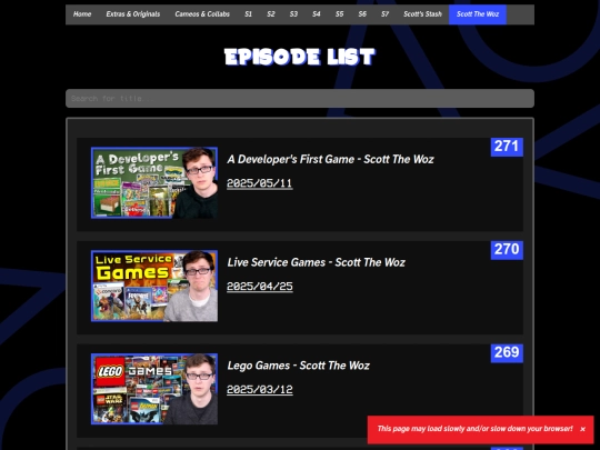 episodes screenshot