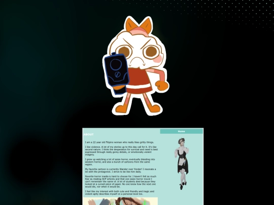 Mainpage screenshot