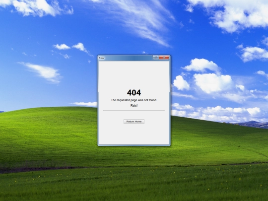not_found screenshot