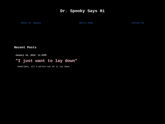 blog screenshot