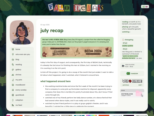 recap-julho screenshot
