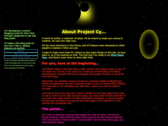 blog screenshot