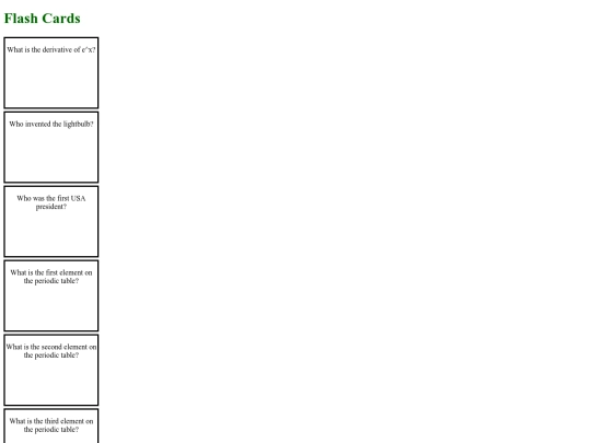 cards screenshot