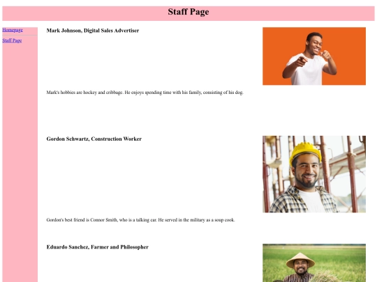 staff_page screenshot