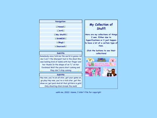My Stuff screenshot