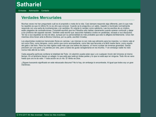 entradas/verdades screenshot