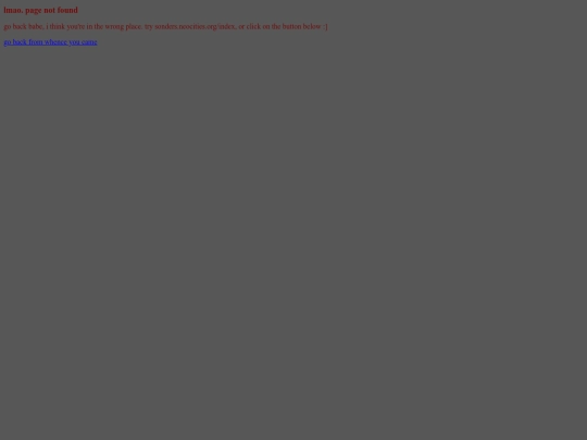 not_found screenshot