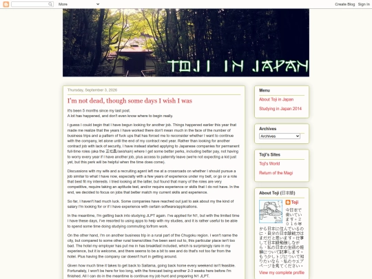 blog screenshot