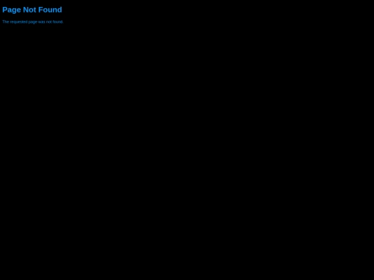 blog/not_found screenshot