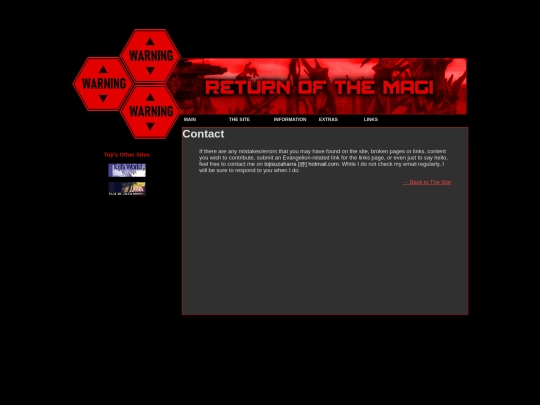 eva/site/contact screenshot