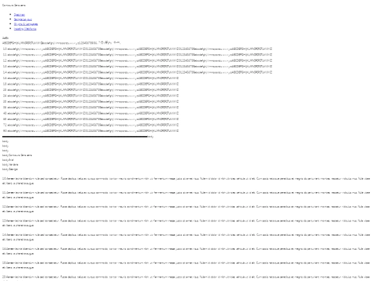 font/contours-sans-demo screenshot