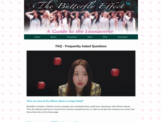 faq screenshot
