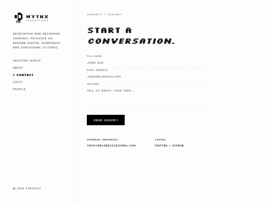 Contact screenshot