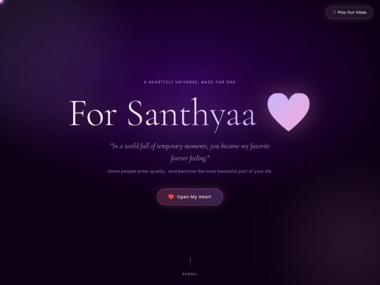 love/santhyaa screenshot