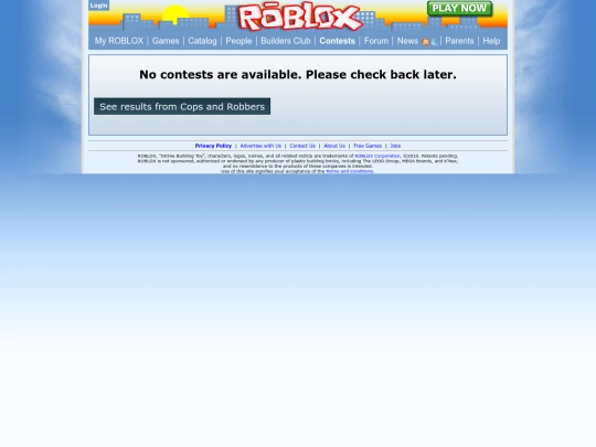 Contests screenshot