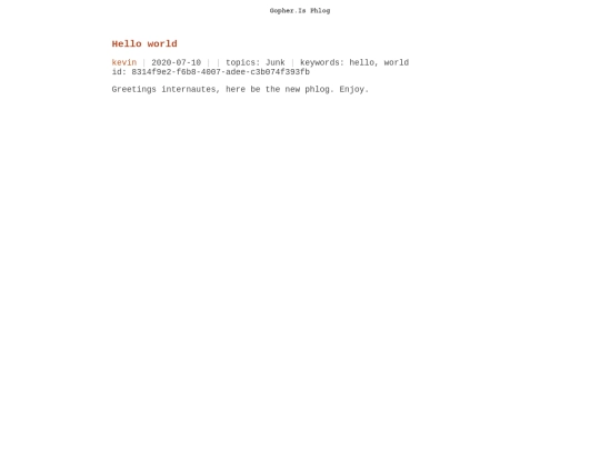 hello-world screenshot