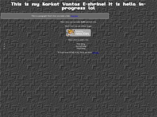 karkatshrine screenshot