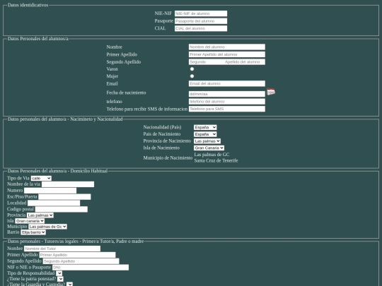 HTML/formulario screenshot