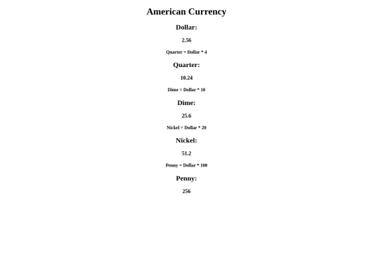currency screenshot