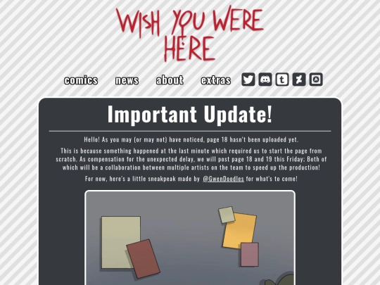 news/important-update screenshot