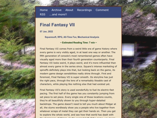 posts/2022-01-07-Final-Fantasy-VII screenshot
