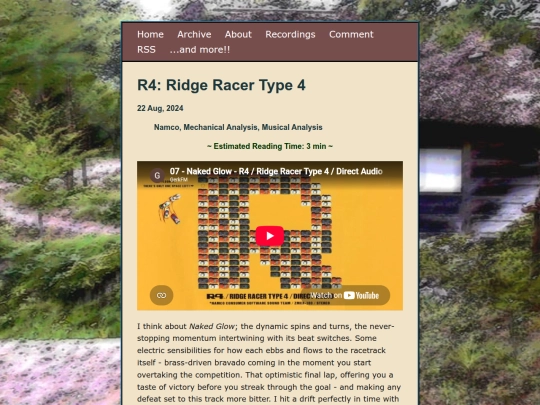 posts/2024-08-22-Ridge-Racer-Type-4 screenshot