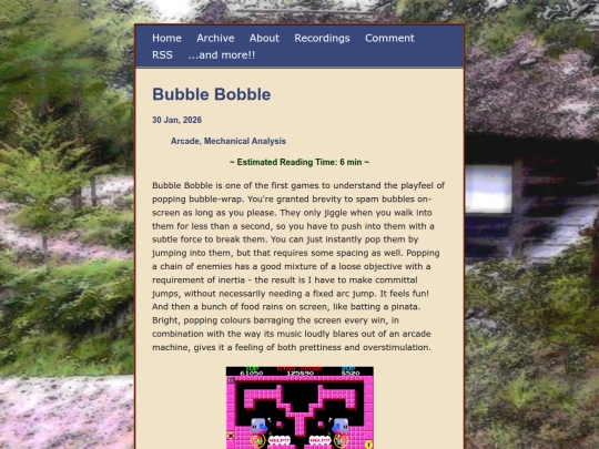 posts/2026-01-30-Bubble-Bobble screenshot
