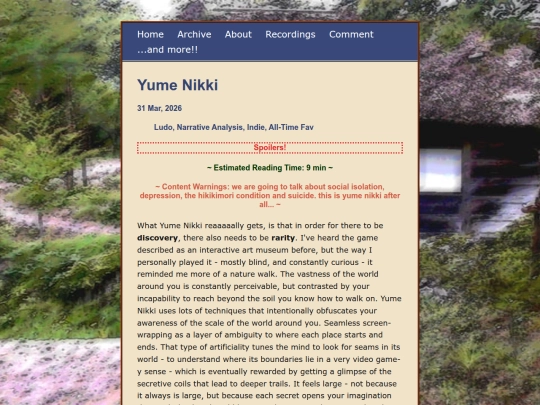 posts/2026-03-31-Yume-Nikki screenshot
