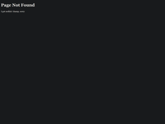 not_found screenshot
