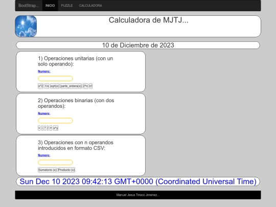 bootstrap/CaljQuery screenshot