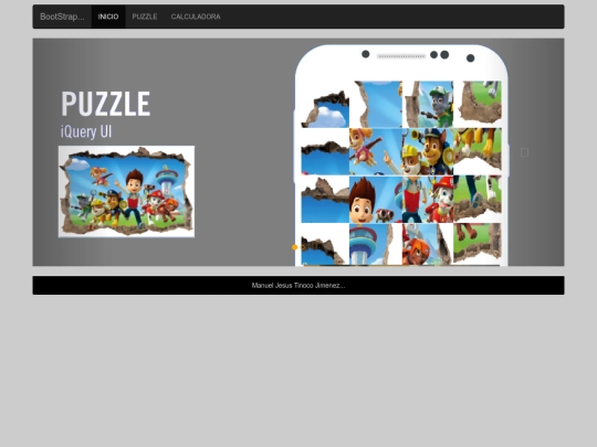 bootstrap screenshot