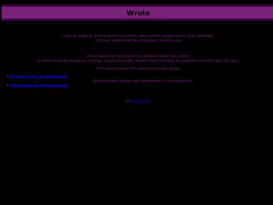 writing screenshot
