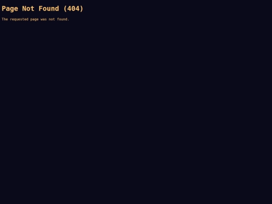 not_found screenshot