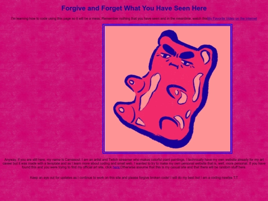 test screenshot