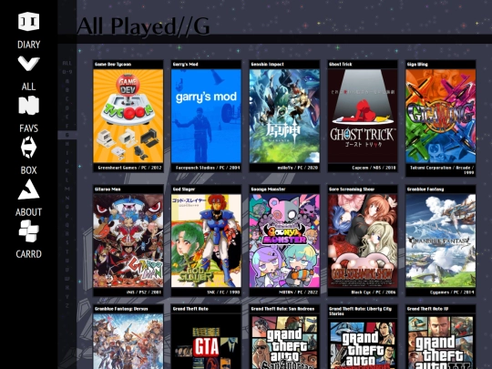 all/g screenshot
