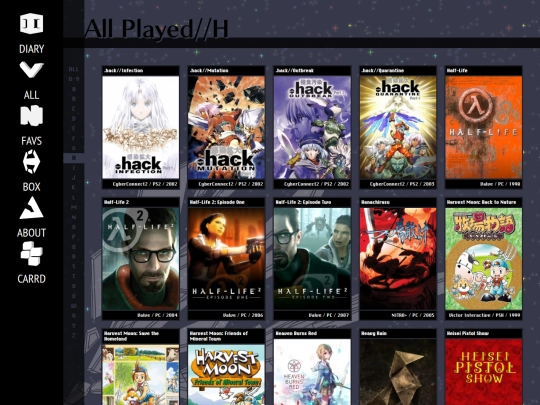 all/h screenshot