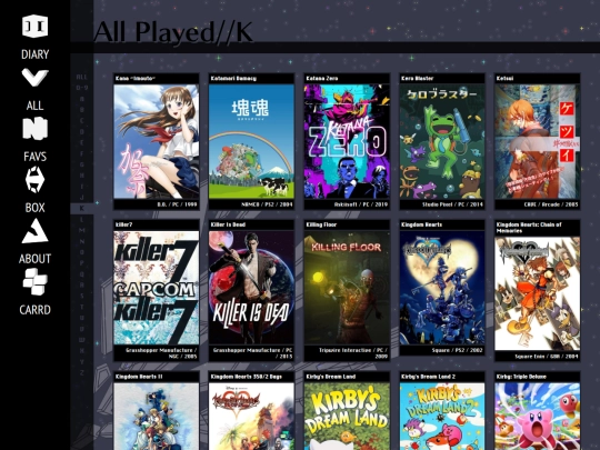 all/k screenshot