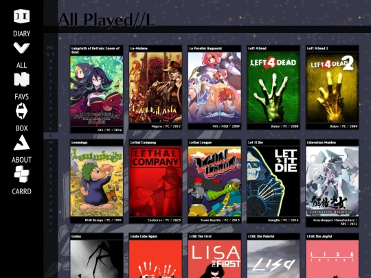 all/l screenshot
