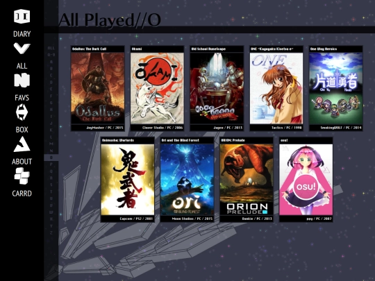 all/o screenshot