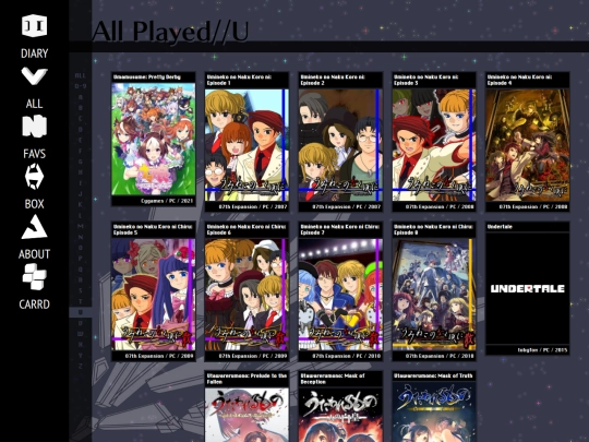 all/u screenshot