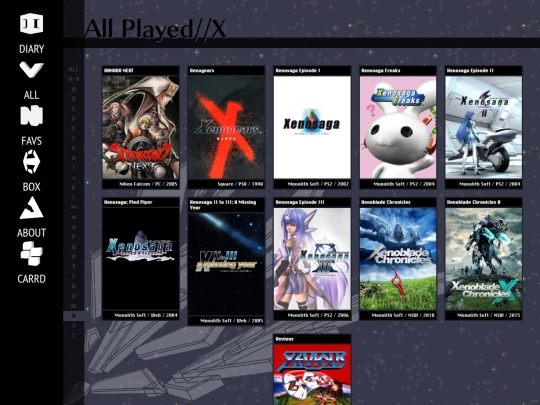 all/x screenshot