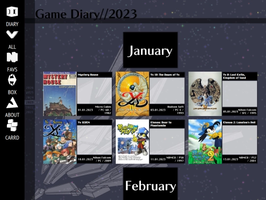 diary/2023 screenshot