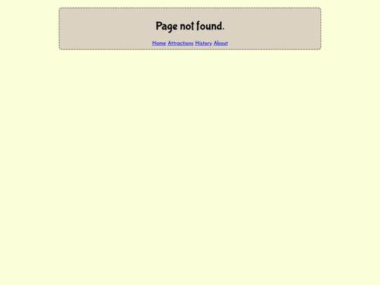 not_found screenshot