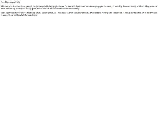blog/1 screenshot