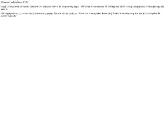 blog/2 screenshot